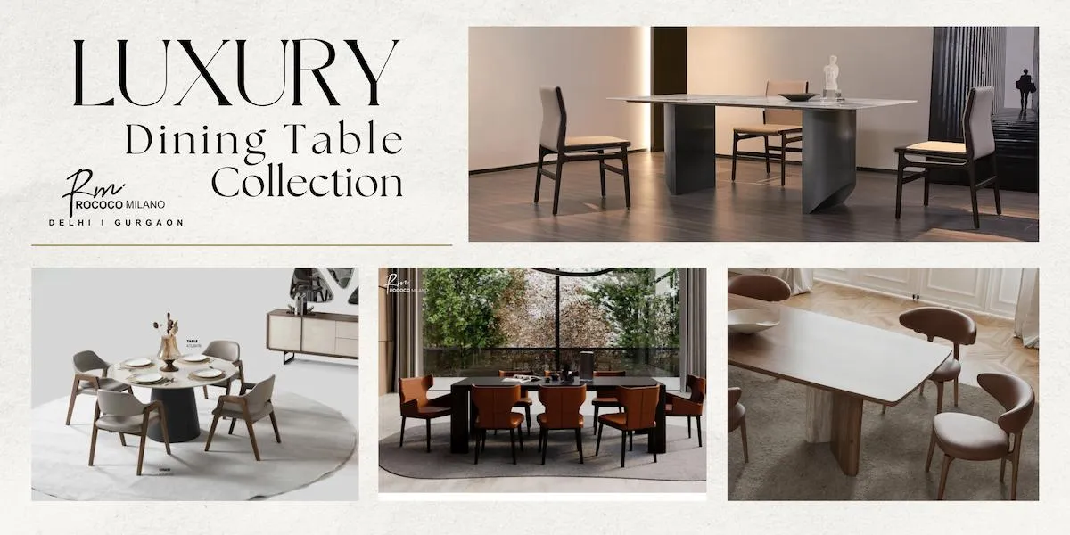 Luxury Dining Table for Living Room: Elevate Your Home with Timeless Elegance