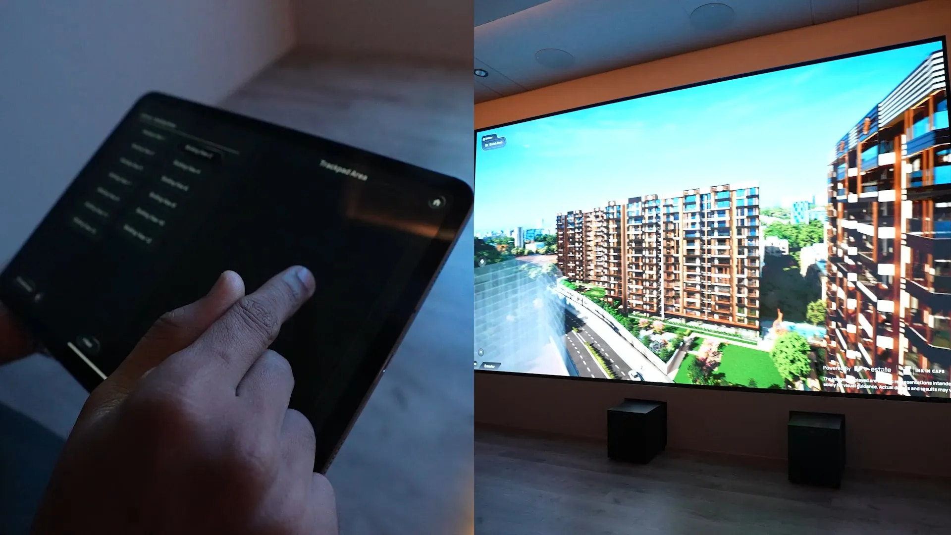 Interactive Sales Tool for Project Overview, Vicinity Mapping, and Amenities Showcase
