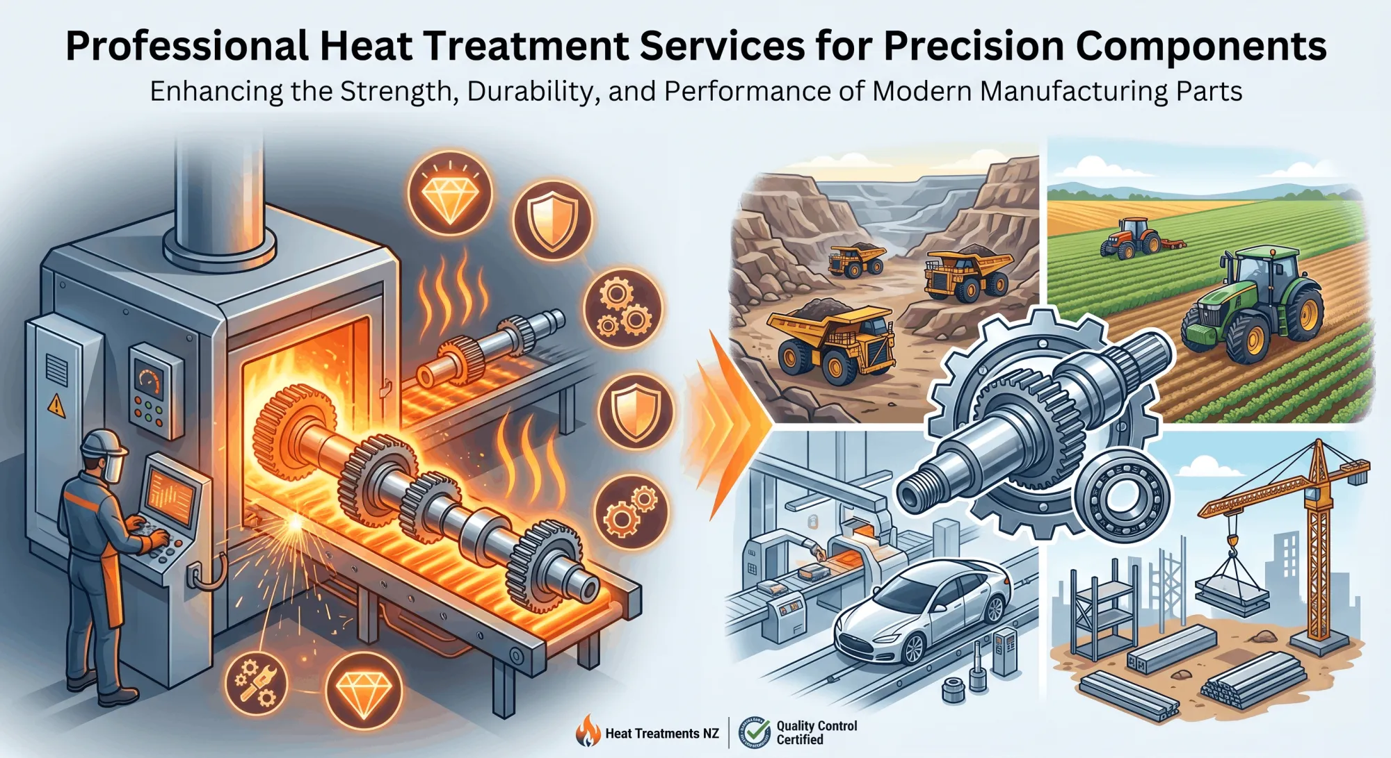 Professional Heat Treatment Services for Precision Components