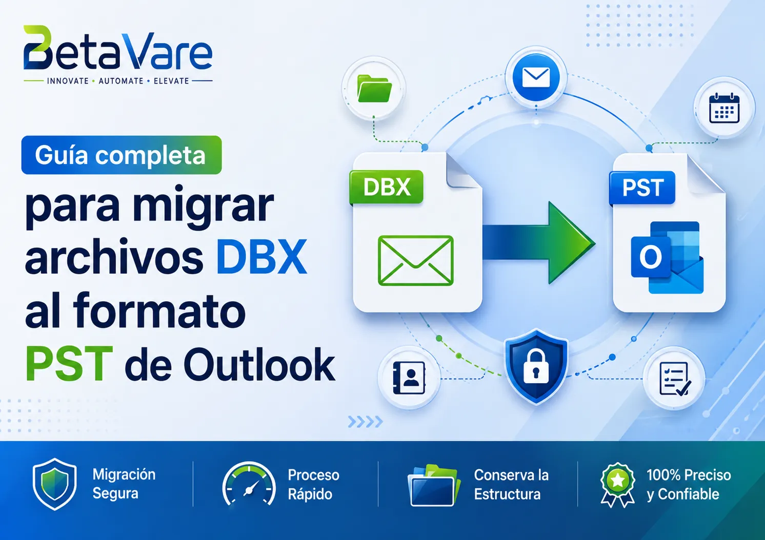 Guía completa para migrar archivos DBX al formato PST de Outlook