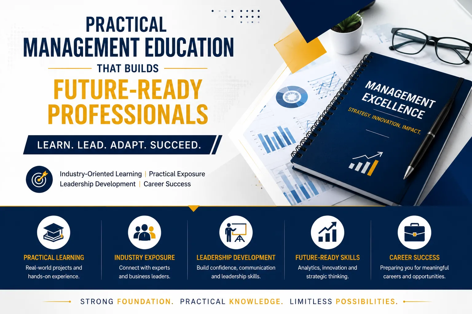 Practical Management Education That Builds Future-Ready Professionals