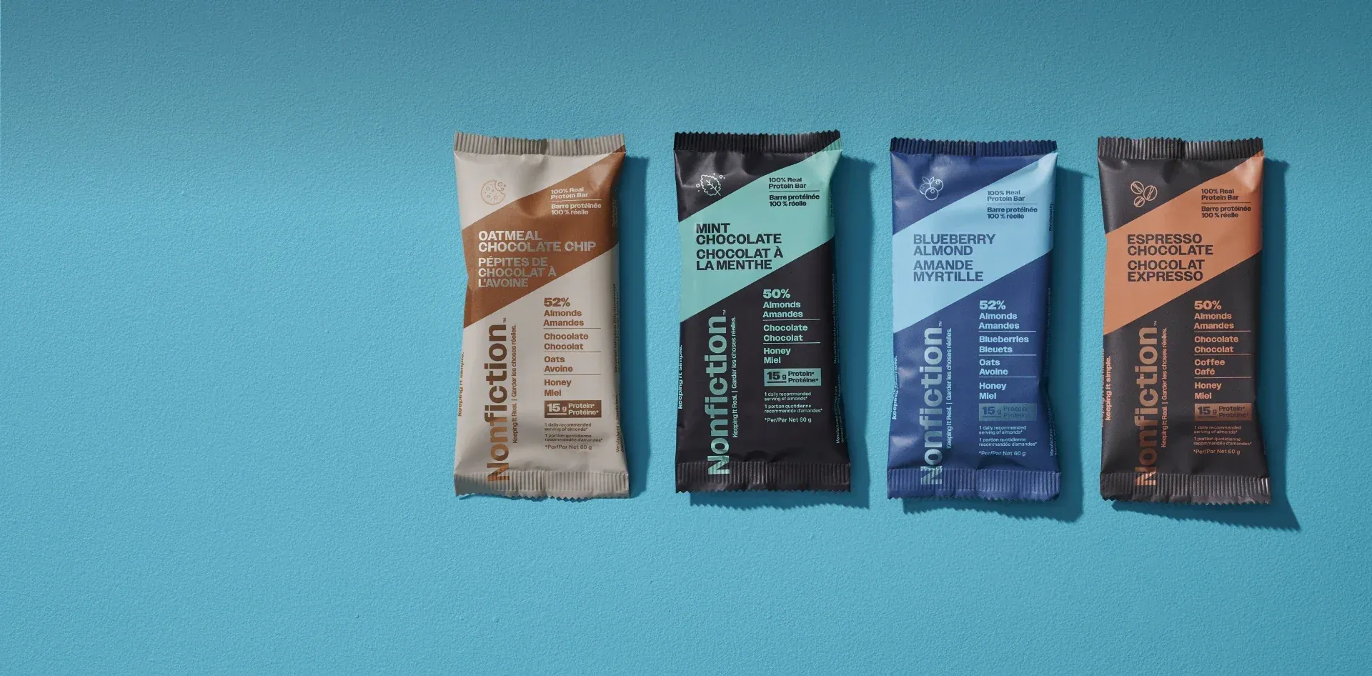 Most healthful low sugar protein bars for snacking in Canada