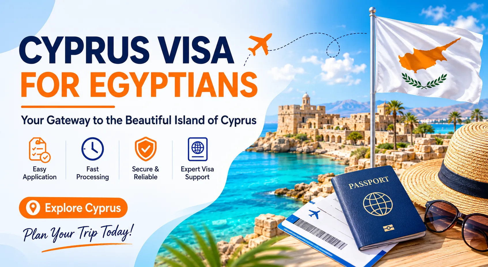 Cyprus Visa for Egyptians: Your Complete Guide to a Smooth Application