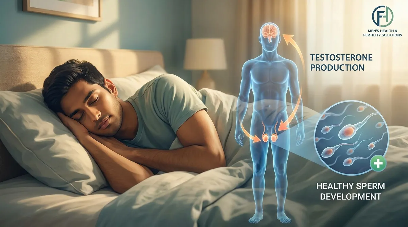 Sleep and Testosterone: How Better Rest Can Improve Male Fertility Naturally