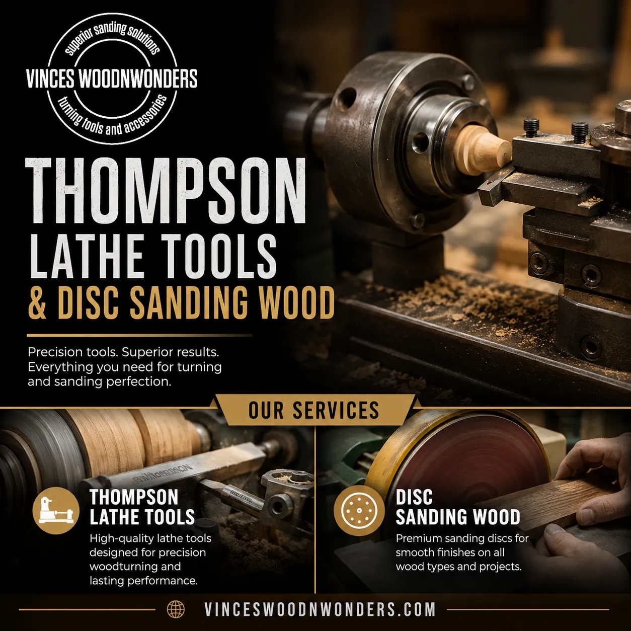 The Future of Woodturning: Thompson Lathe Tools & Disc Sanding Wood in 2026