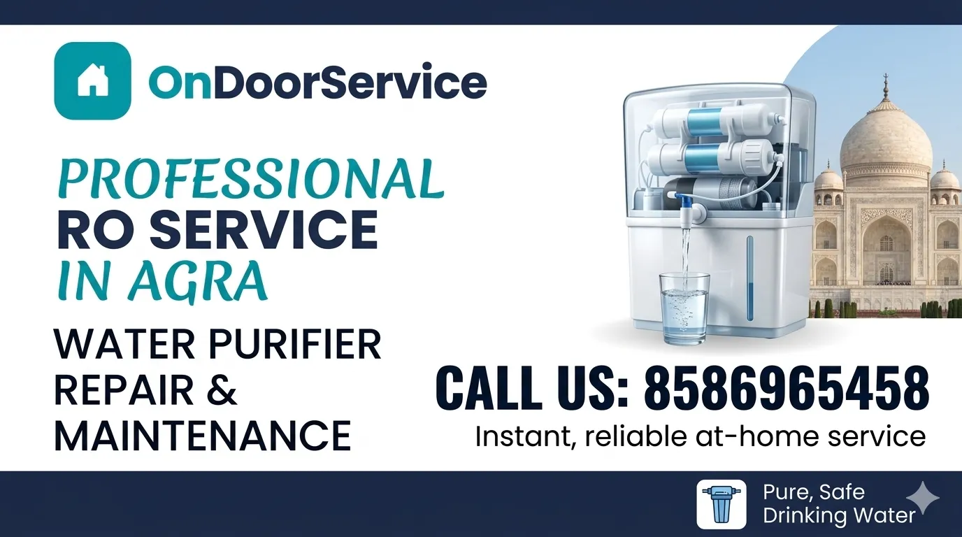 RO Service in Agra – A smart way to hold your ingesting water safe