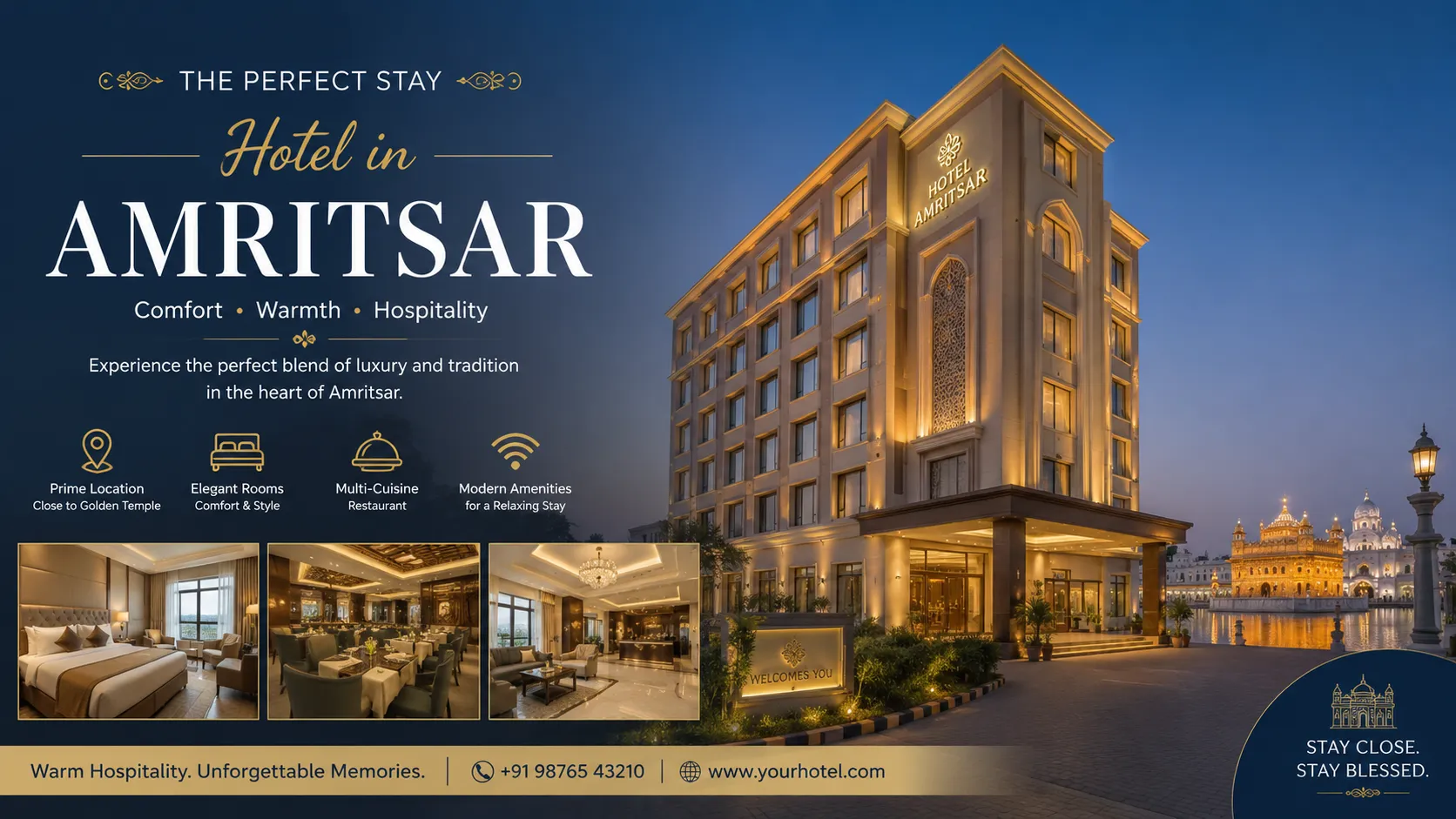 Best Time to Stay at a 5 Star Hotel in Amritsar for Savings