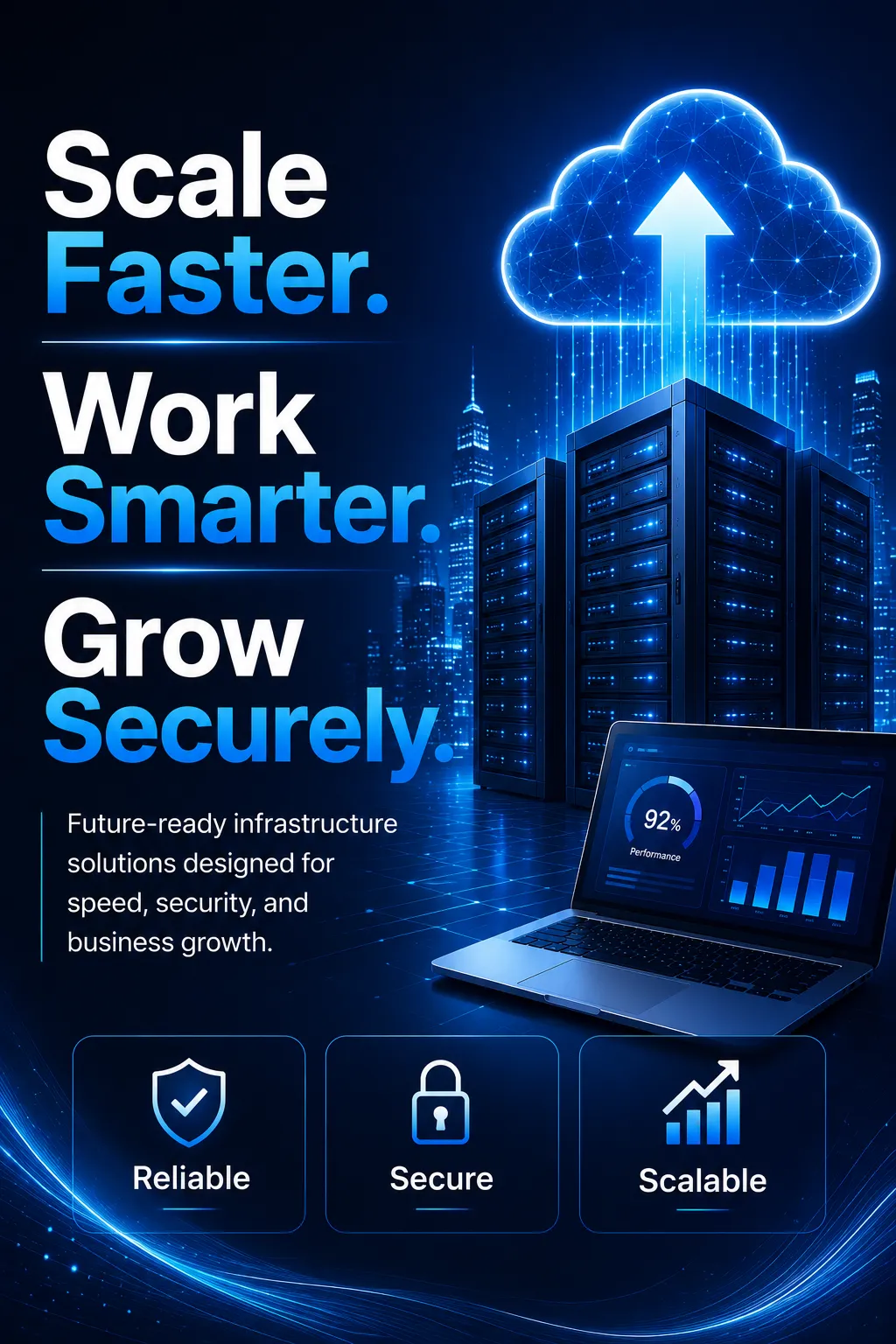 How Modern Infrastructure Helps Businesses Scale Faster and Operate Securely