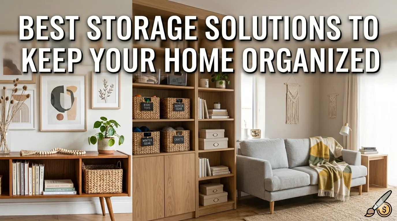 Best Storage Solutions to Keep Your Home Organized