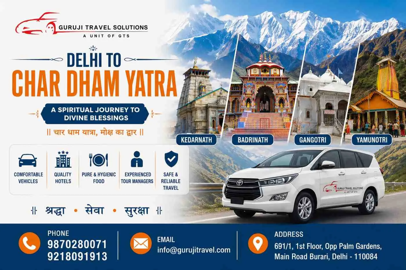 Delhi to Char Dham Yatra 2026 | Complete Travel Guide