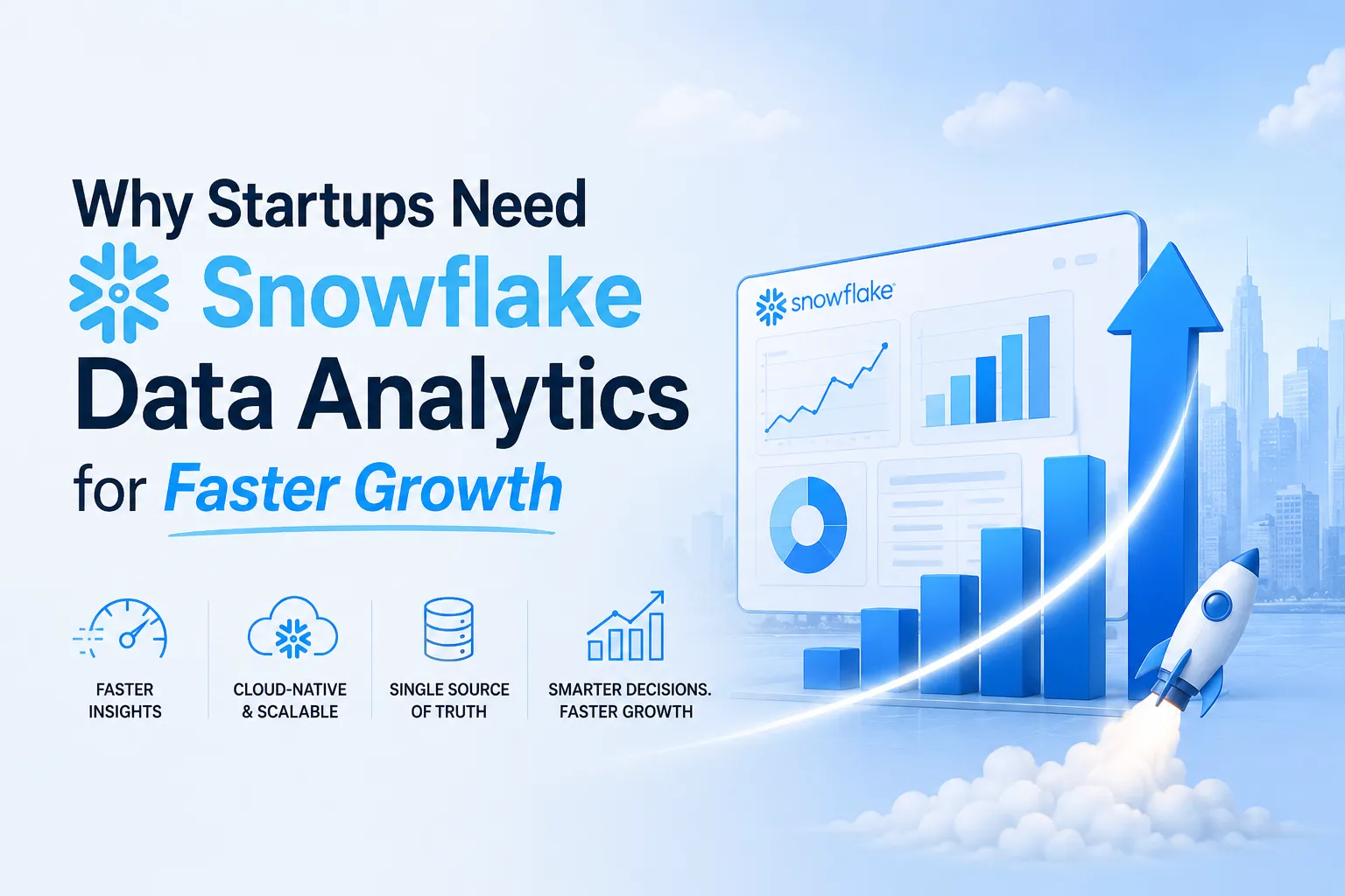 Why Startups Need Snowflake Data Analytics for Faster Growth