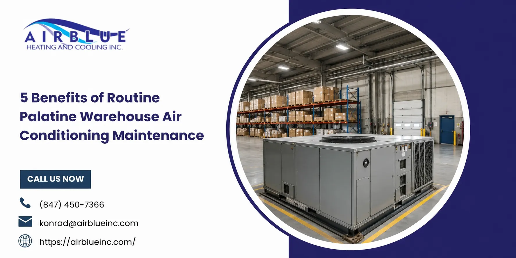 5 Benefits of Routine Palatine Warehouse Air Conditioning Maintenance