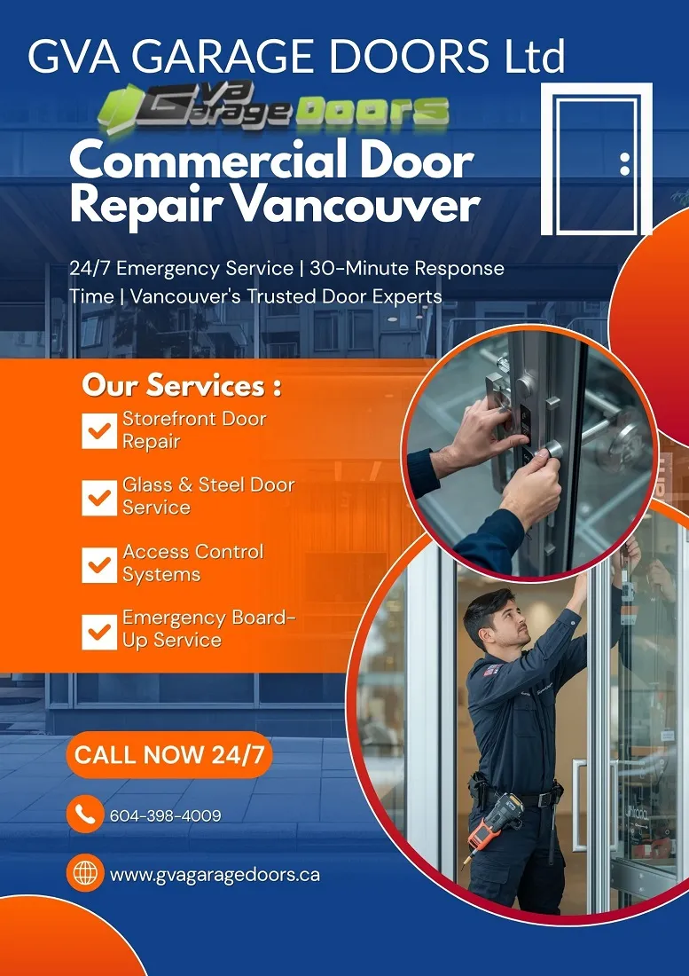 Need Commercial Door Repair Vancouver? Here’s What Smart Businesses Do First