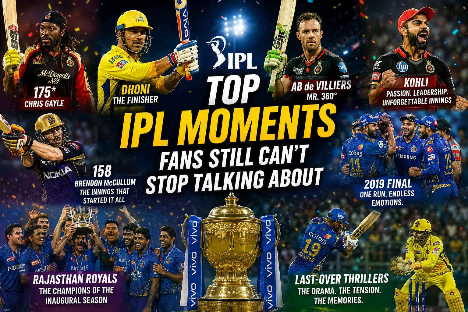 Top IPL Moments Fans Still Can’t Stop Talking About