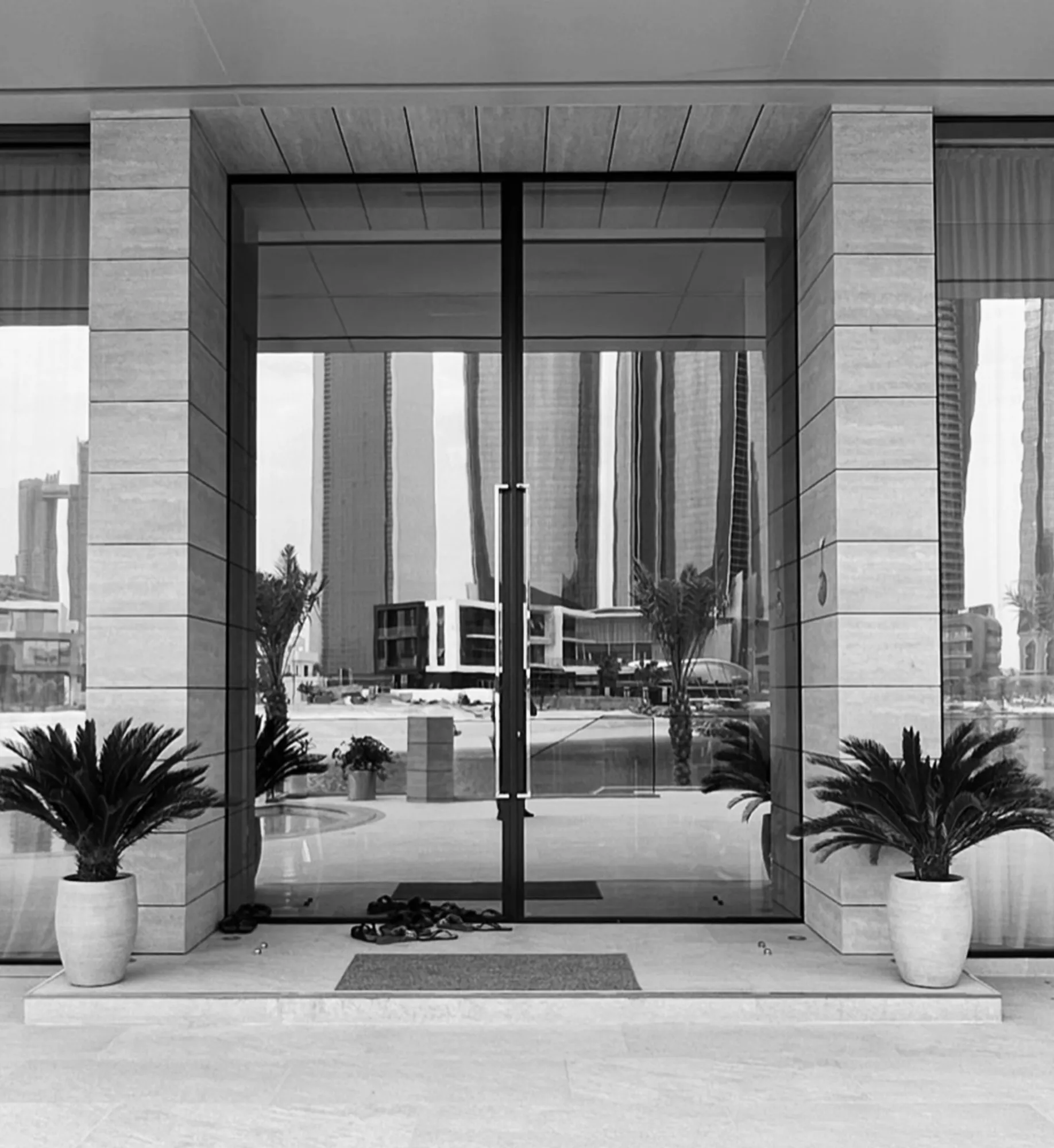 Modern Villa Entrance Ideas Featuring Premium Pivot Doors Dubai