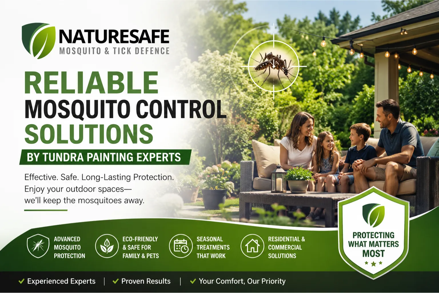 Reliable Mosquito Control Solutions Ottawa by Tundra Painting Experts