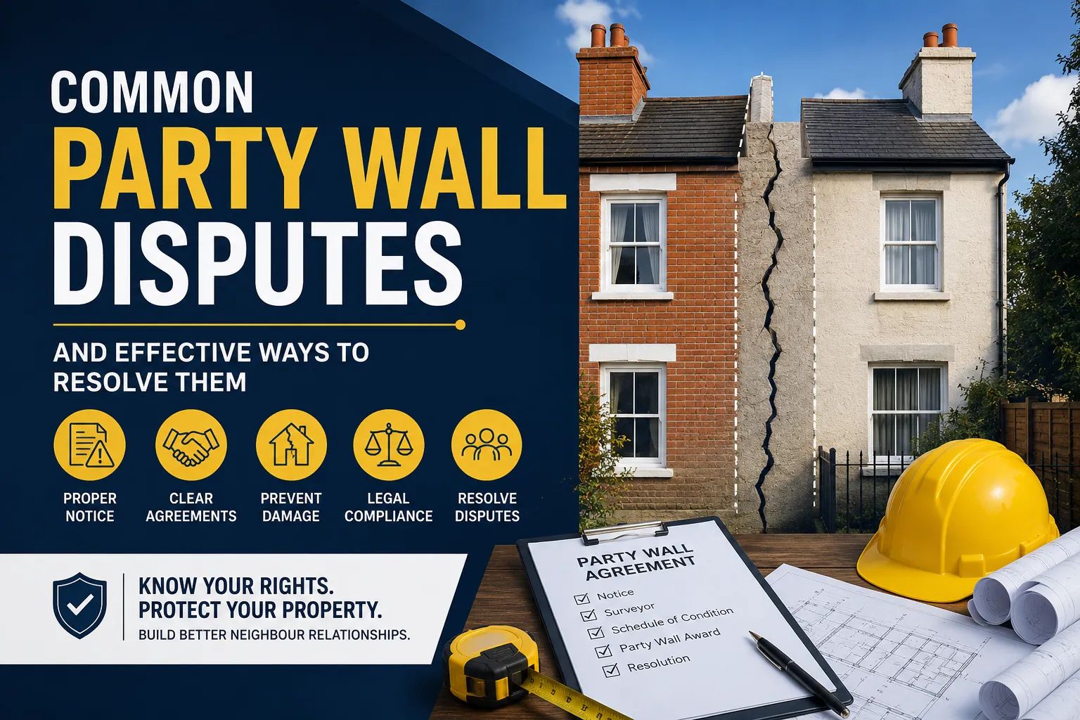 Common Party Wall Disputes and Effective Ways to Resolve Them
