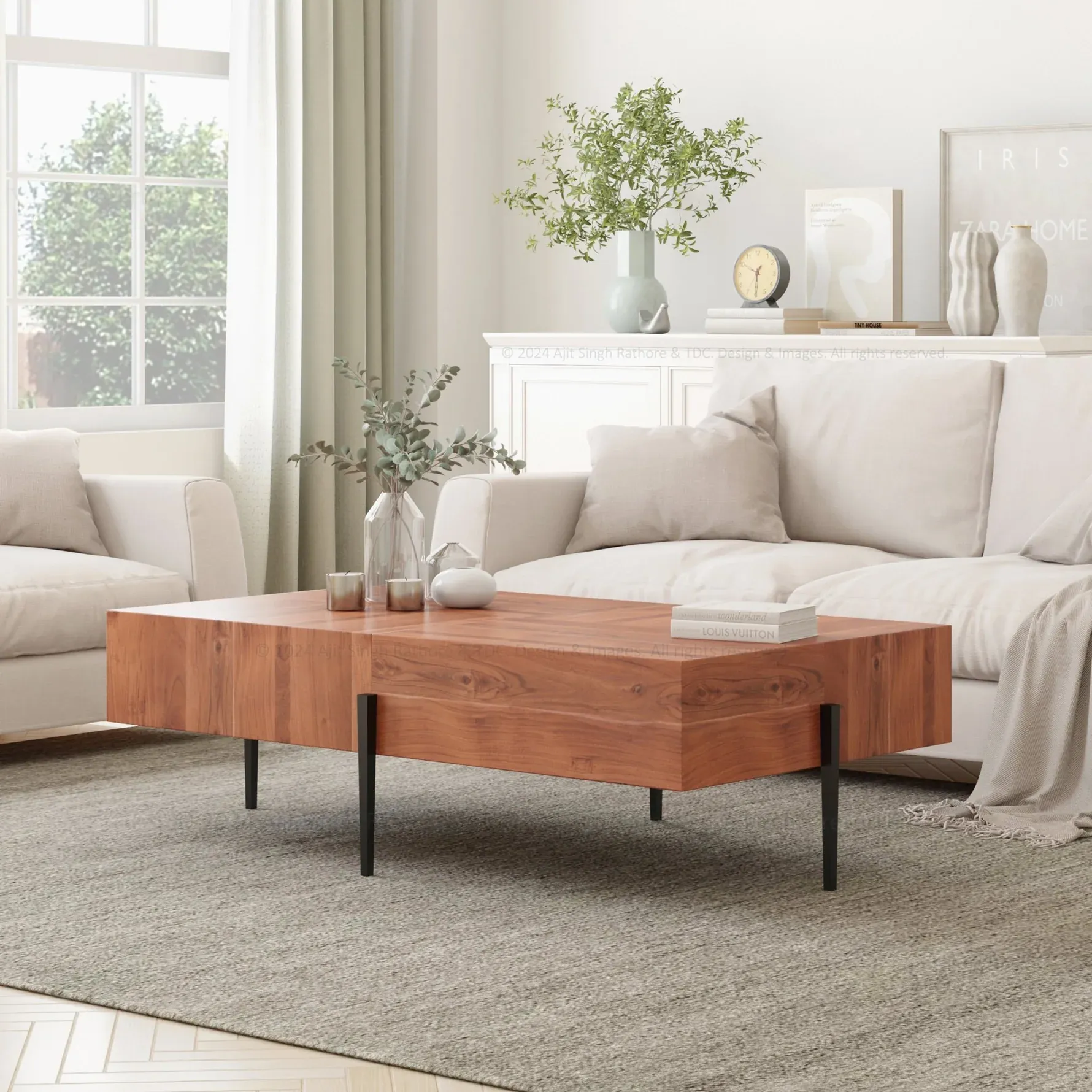 Could a Sculptural Centerpiece Redefine Your Living Room Style?