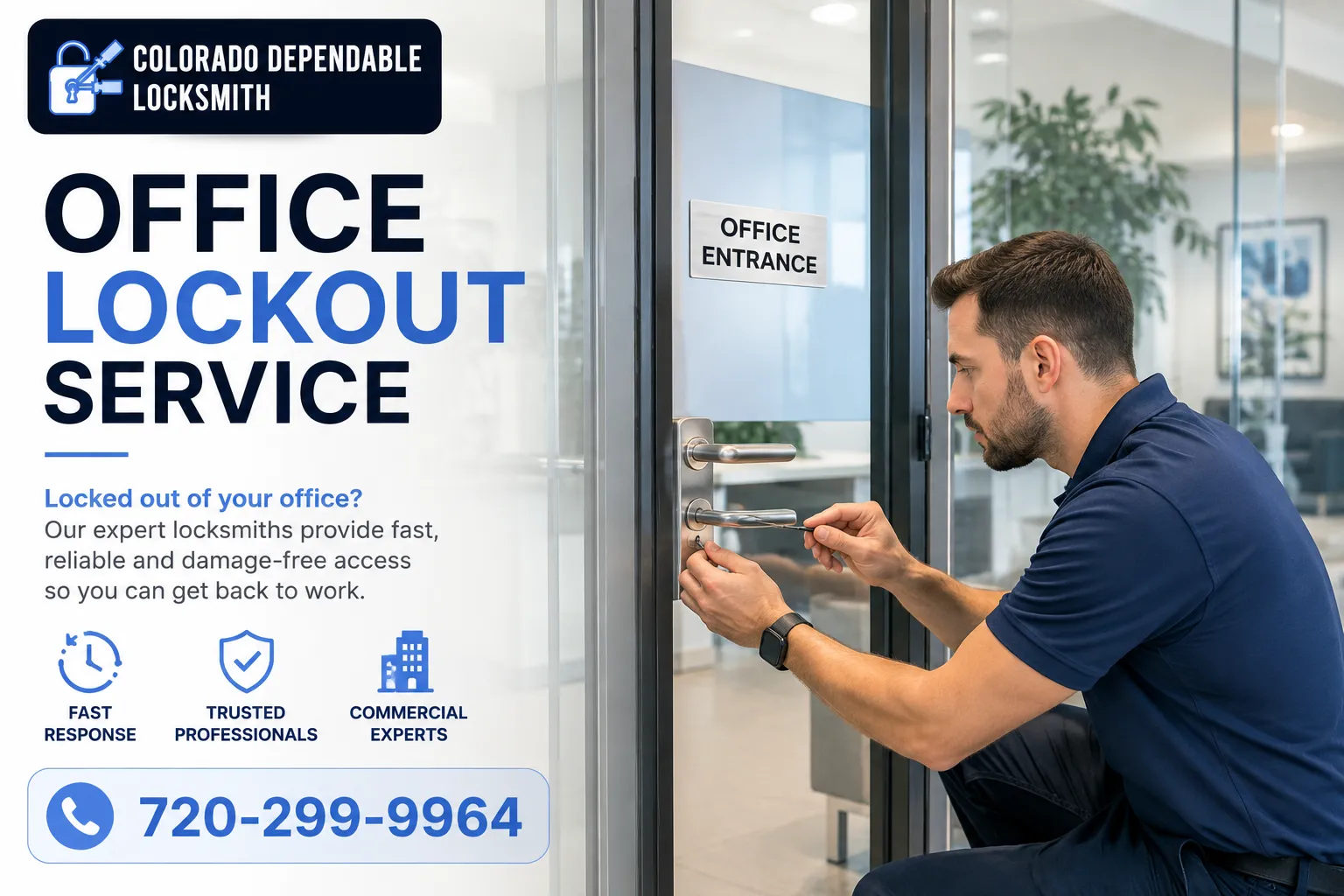 Reliable Office Lockout Help for Highlands Ranch Businesses