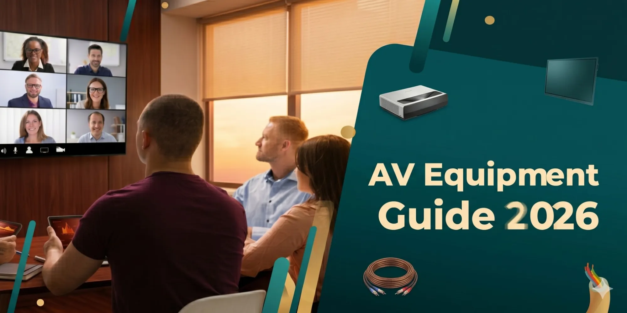 AV Equipment Guide for Video Conferencing Rooms in 2026