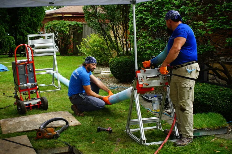 Sewer pipe repair Oak Park