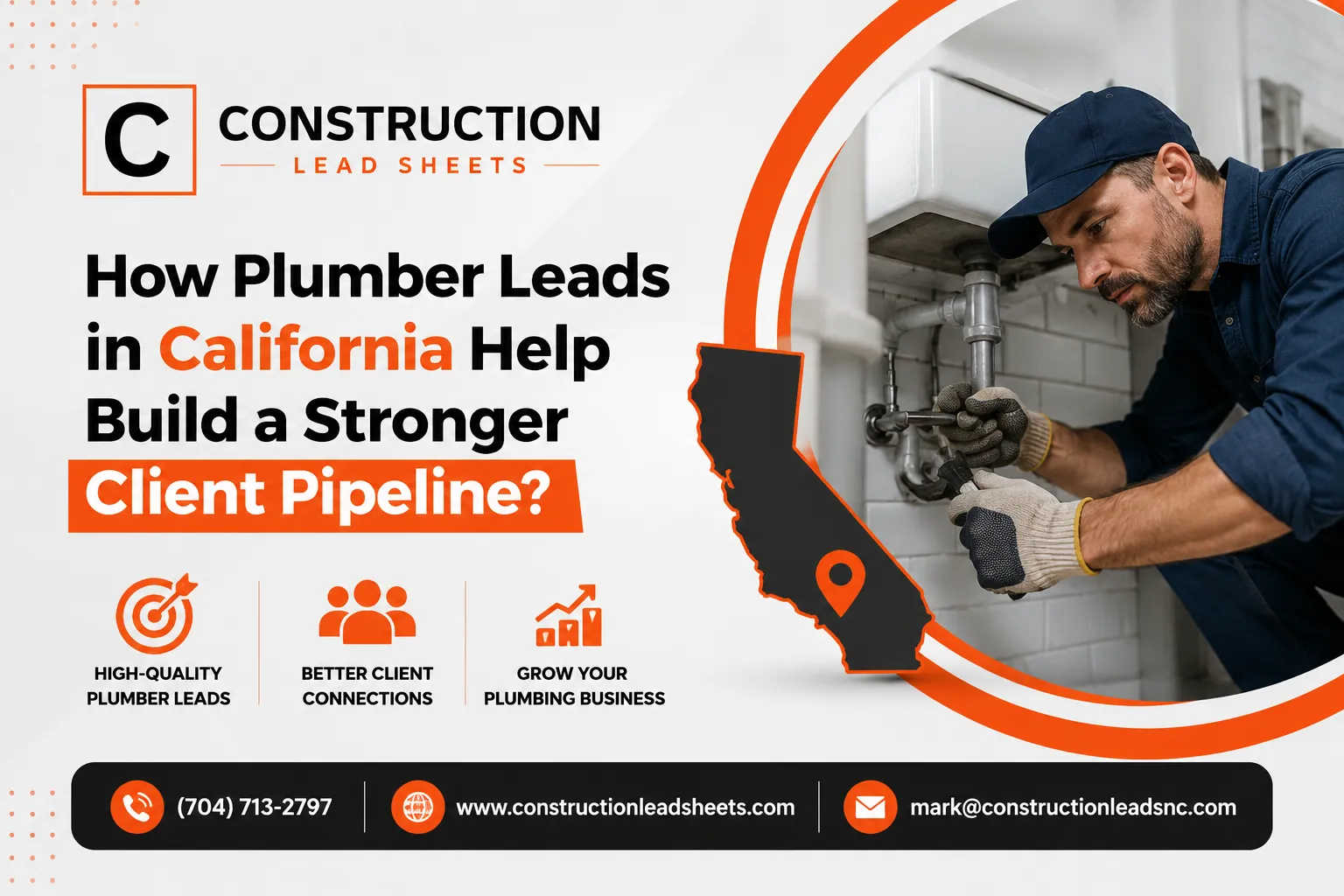 How Plumbers Leads in California Help Build a Stronger Client Pipeline?