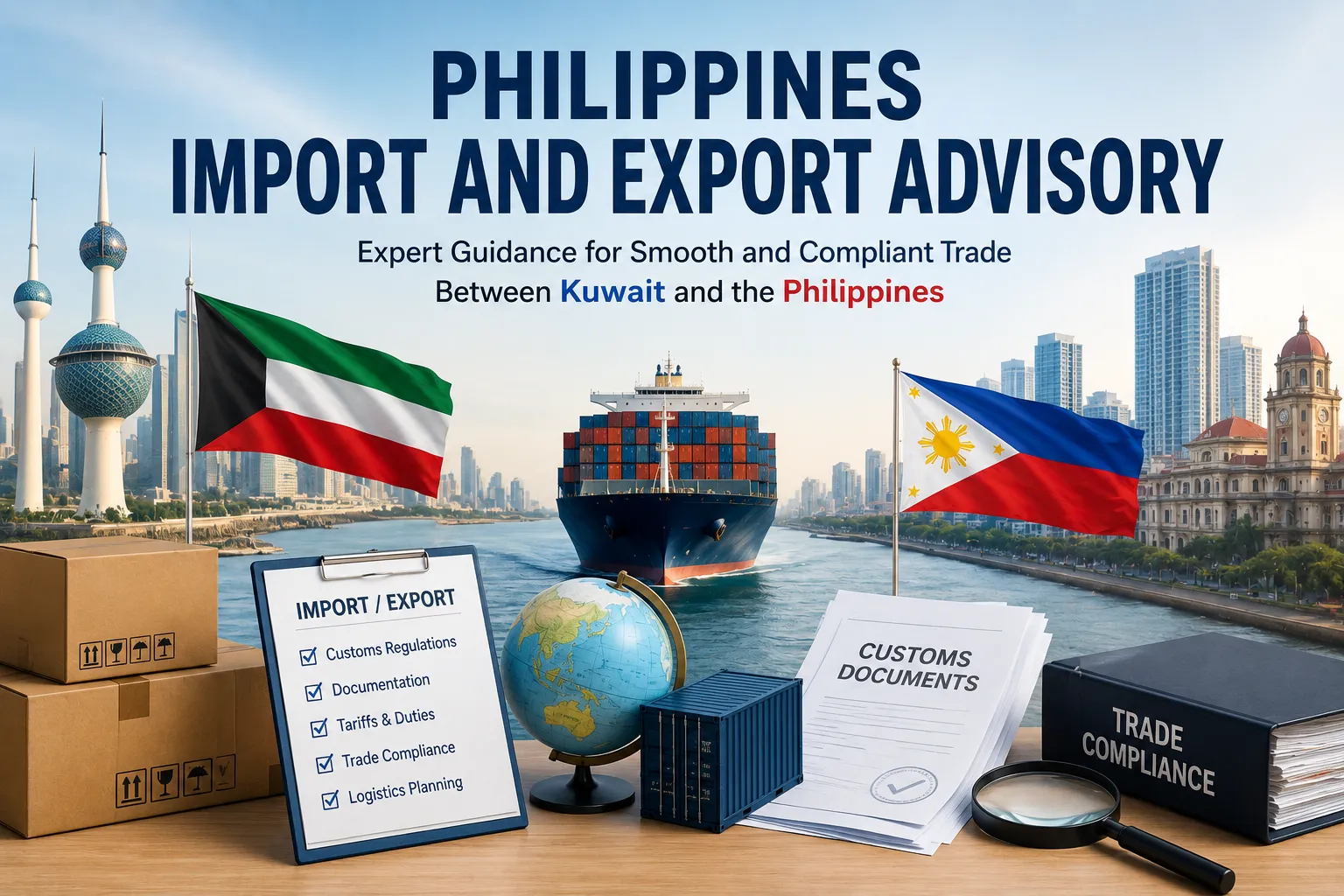 Philippines Import and Export Advisory: Simplifying Trade Between Kuwait and the Philippines