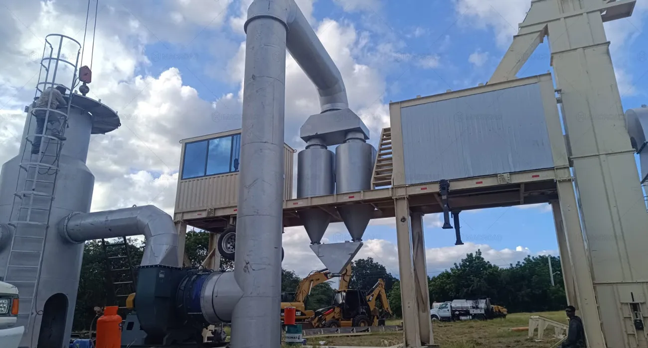 Portable Asphalt Plant for Sale Baghouse Integration Determines Urban Deployment Viability