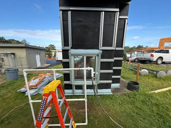 Blower Door Testing to Verify Air Barrier Performance
