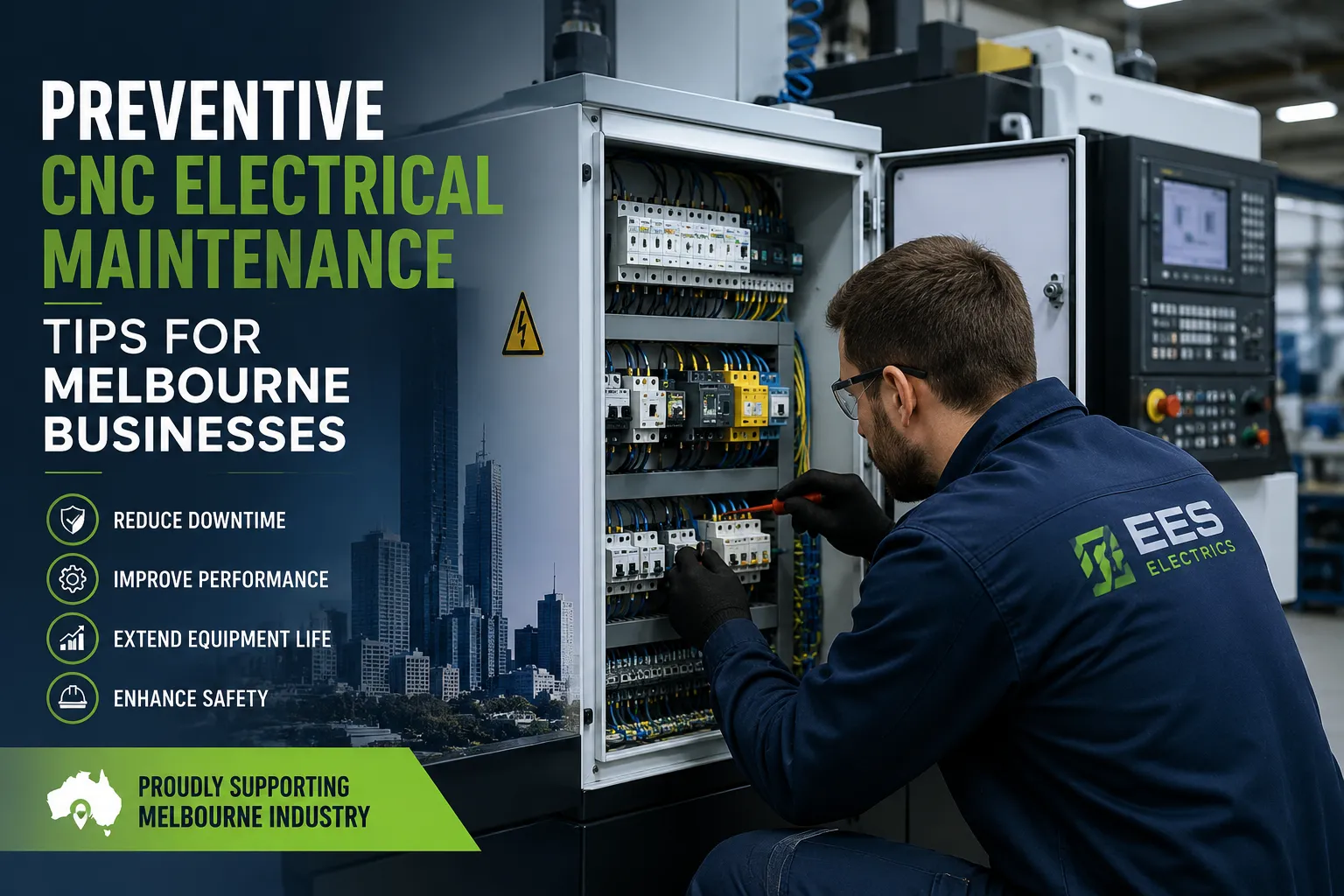 Preventive CNC Electrical Maintenance Tips for Melbourne Businesses