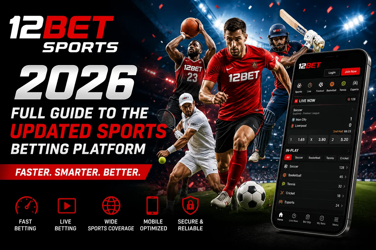 12BET Sports 2026: Full Guide to the Updated Sports Betting Platform