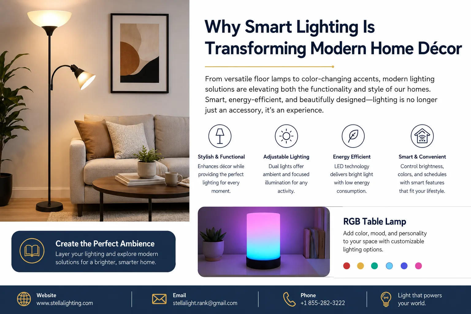 Why Smart Lighting Is Transforming Modern Home Décor