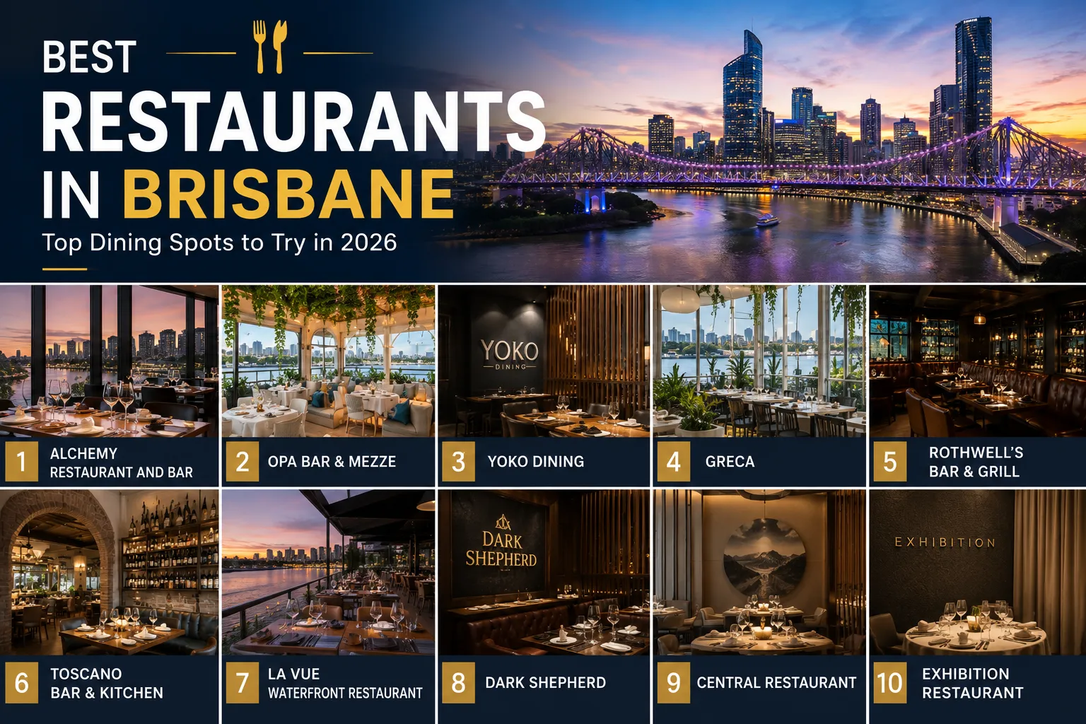 Best Restaurants in Brisbane: Top Dining Spots to Try in 2026