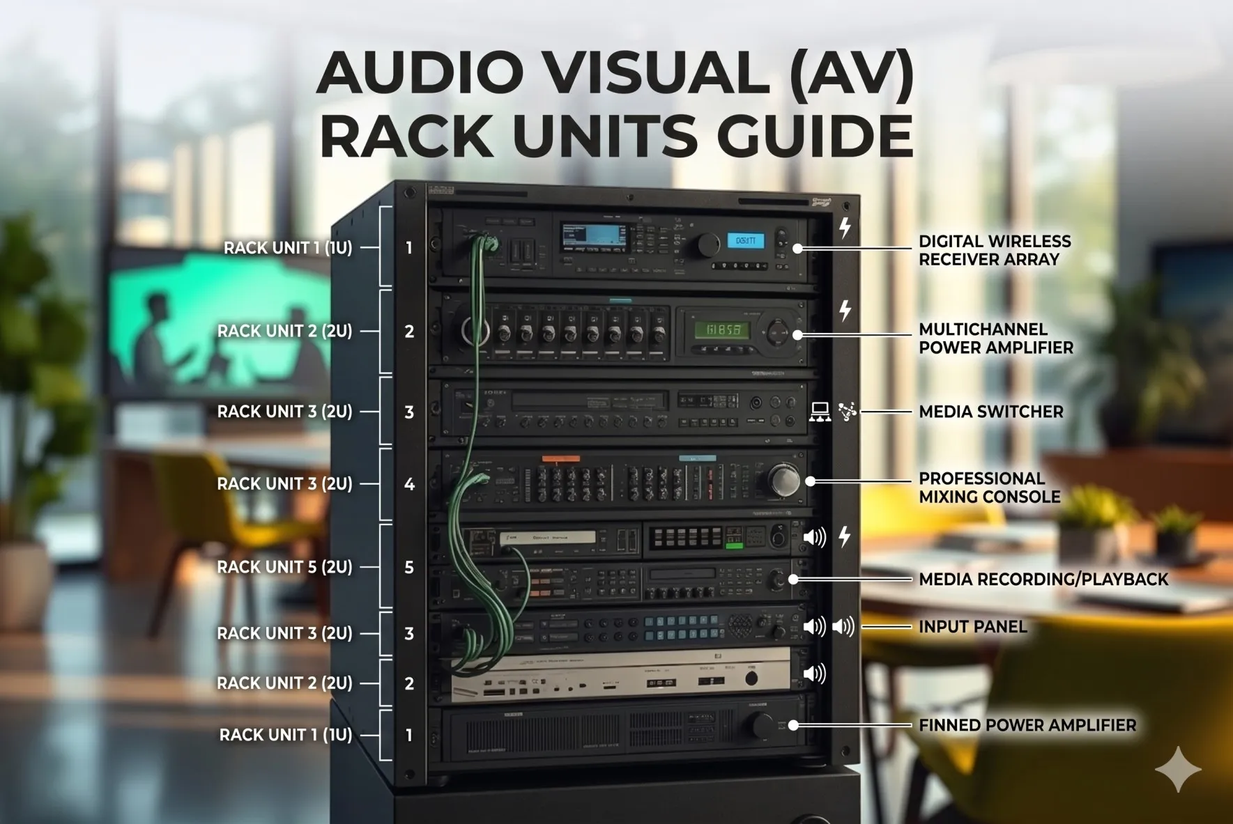 How to Create Accurate Rack Elevations Using AV Rack Unit Calculations