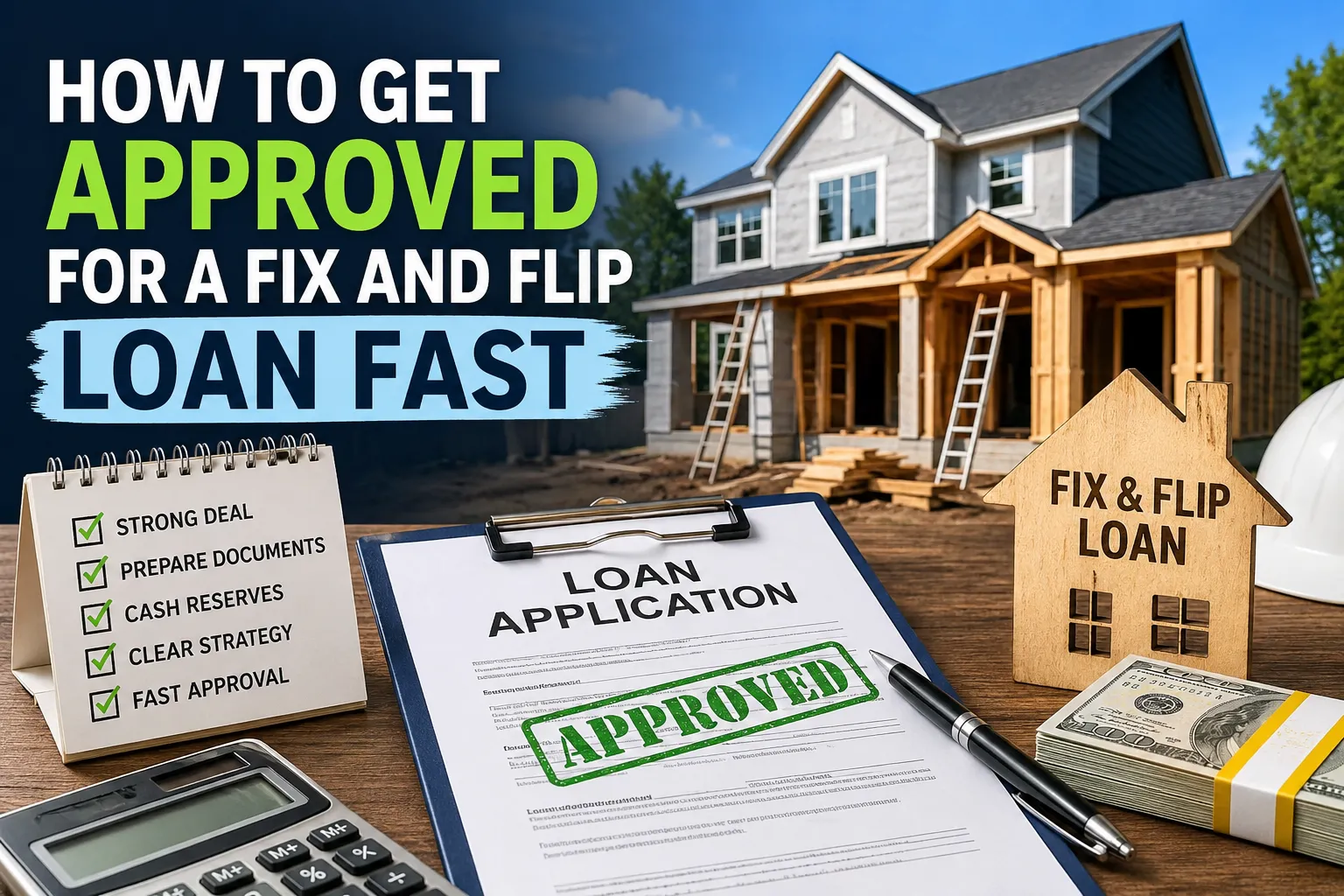 How to Get Approved for a Fix and Flip Loan Fast