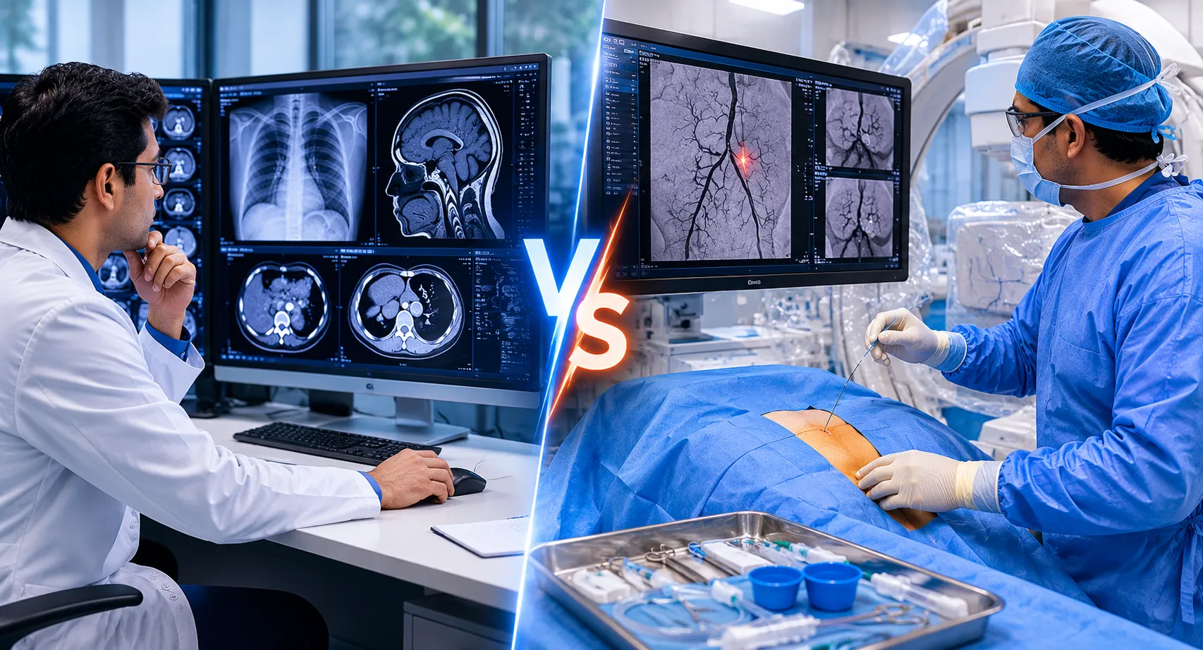 Radiologist vs Interventional Radiologist: What's the Difference?