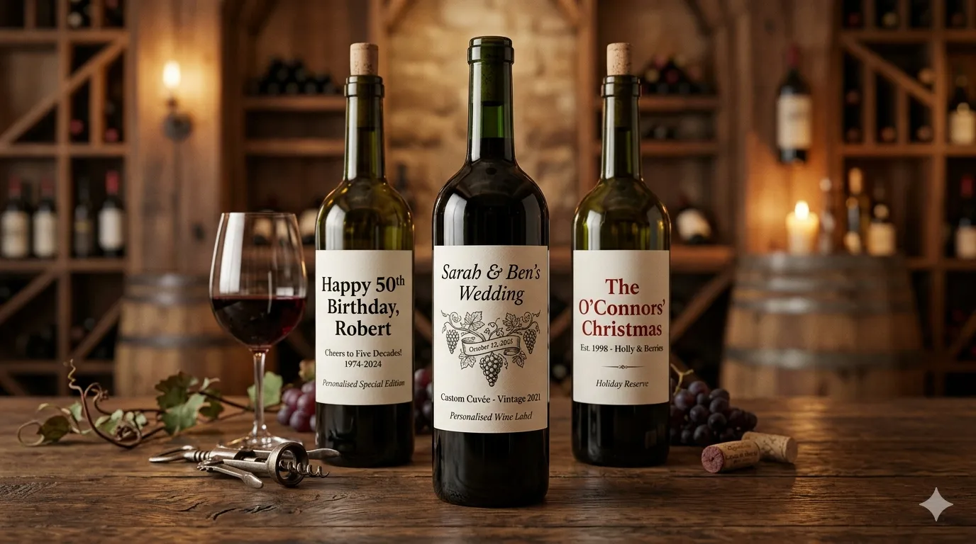 What to Write on Personalised Wine Labels: Message Ideas for Every Occasion