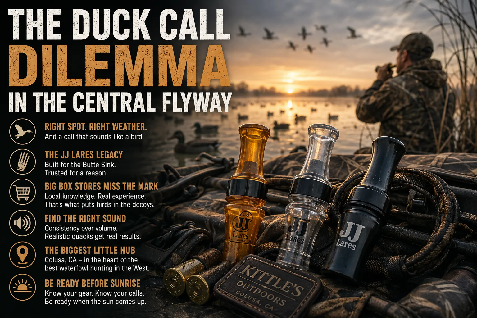 THE DUCK CALL DILEMMA IN THE CENTRAL FLYWAY