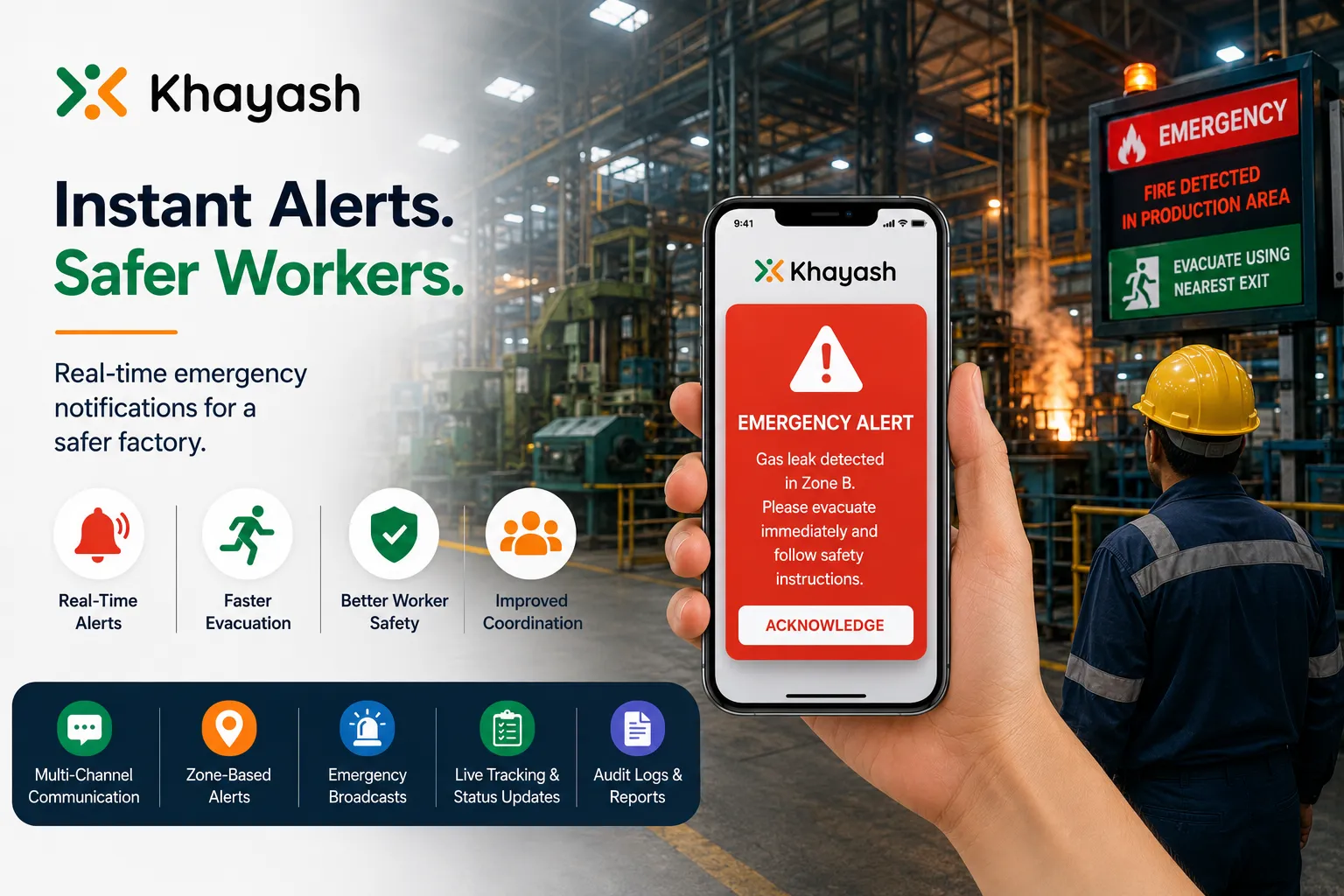 Why Emergency Notification Systems Are Essential for Factory Worker Safety