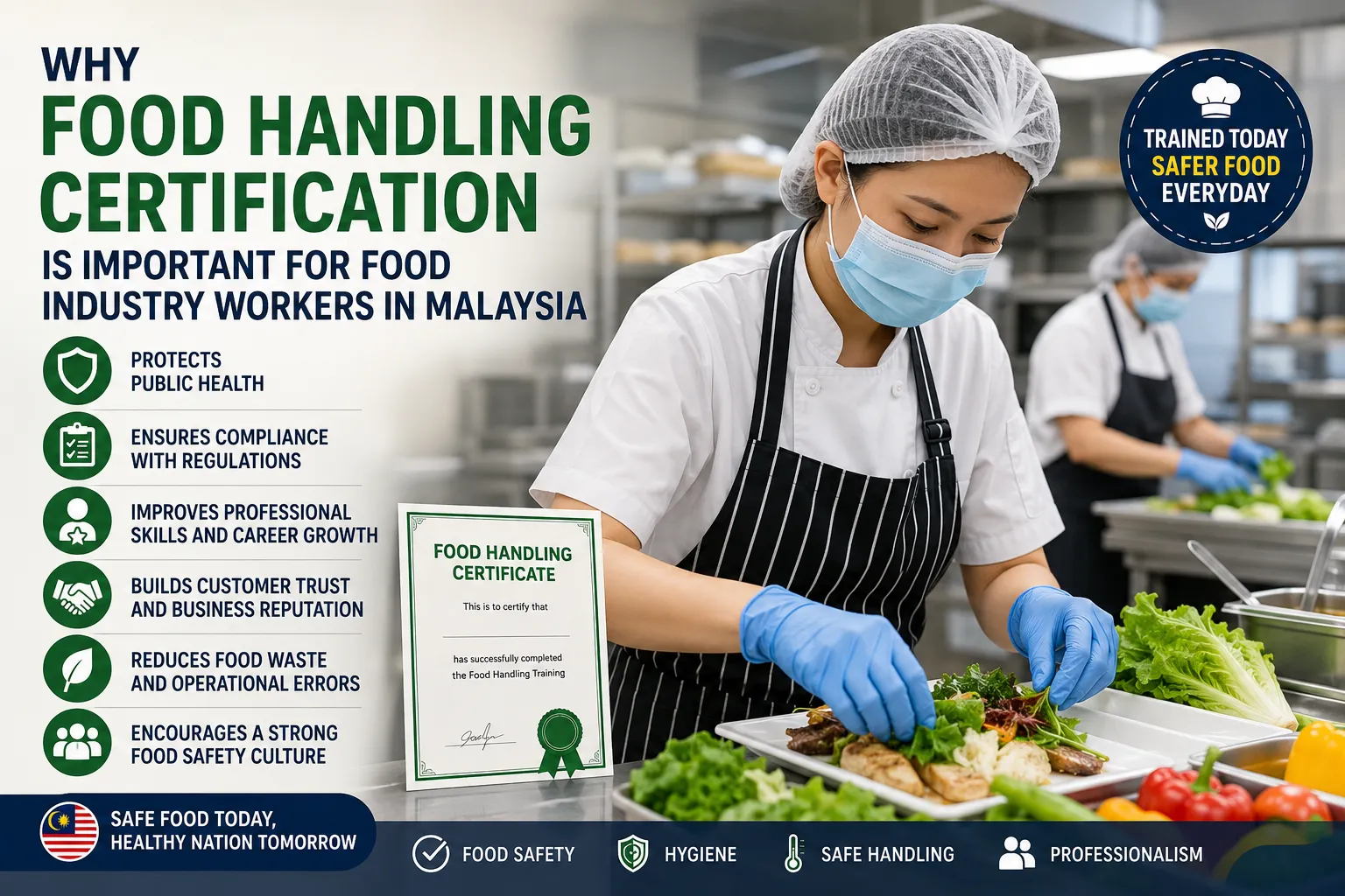 Why Food Handling Certification is Important for Food Industry Workers in Malaysia