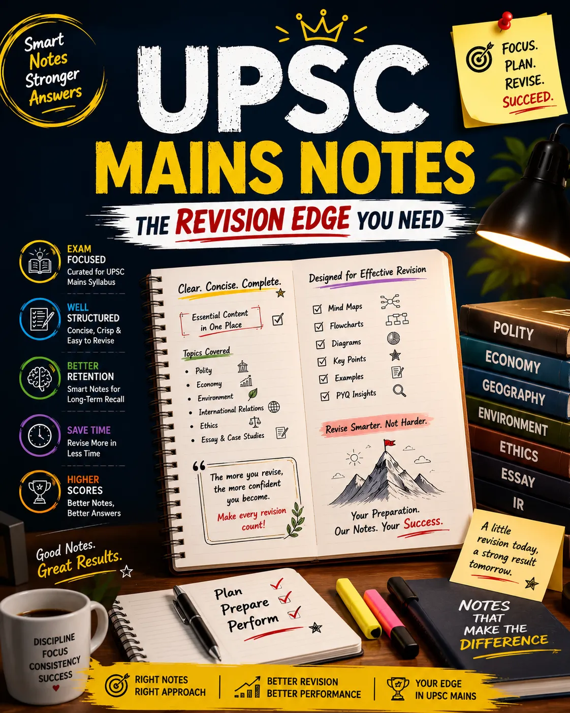 UPSC Mains Notes: The Revision Edge You Need