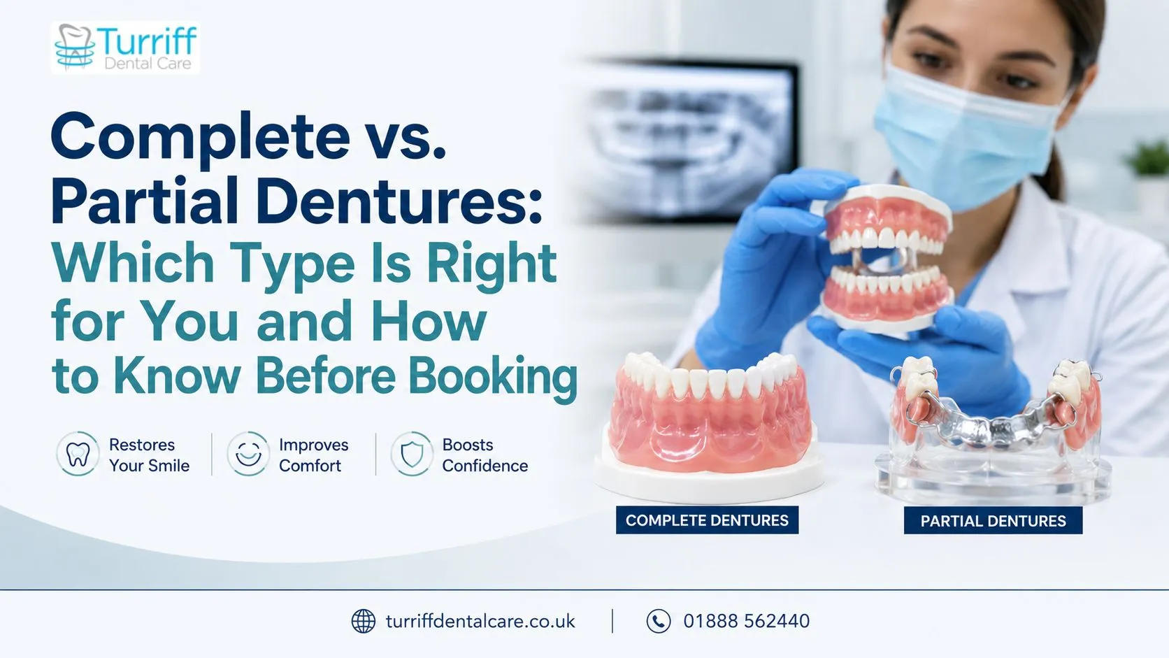 Complete vs. Partial Dentures: Which Type Is Right for You and How to Know Before Booking