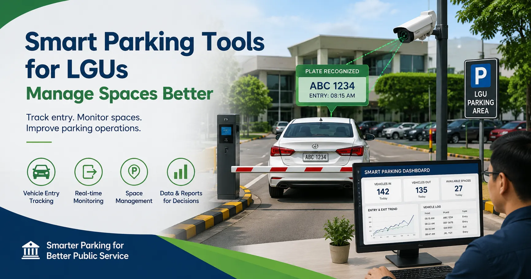 How Do Smart Parking Tools Help LGUs Manage Spaces?