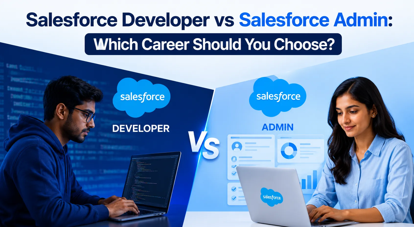 Salesforce Developer vs Salesforce Admin: Which Career Should You Choose?