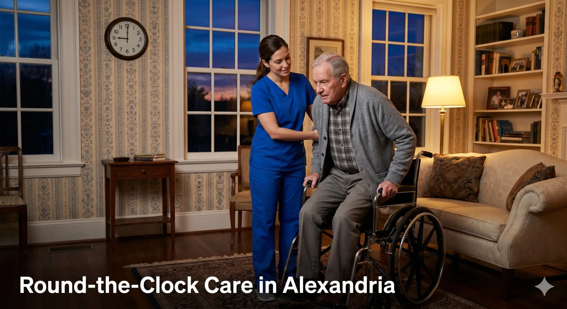 How Round-the-Clock Home Care Helps Seniors with Mobility Challenges in Alexandria