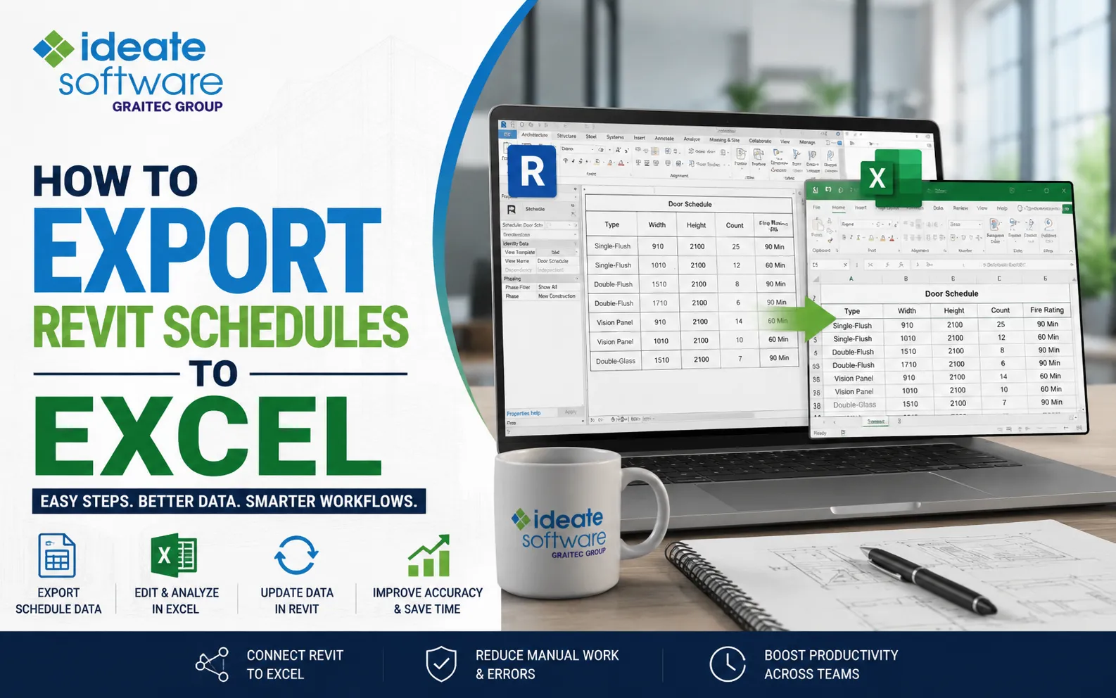 How to Export Revit Schedules to Excel