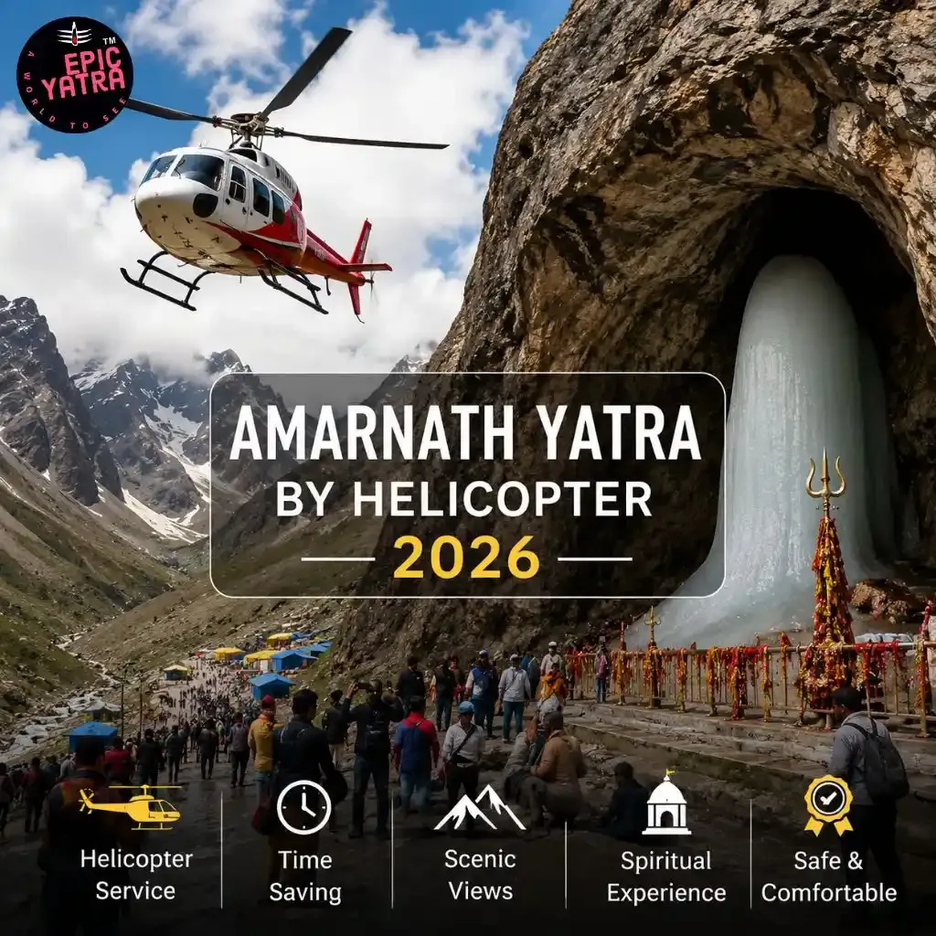 Amarnath Yatra by Helicopter 2026 – A Pilgrim's Guide