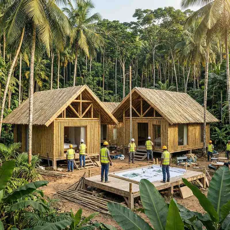 Best Bamboo Cottage Construction Services in Odisha – Sustainable, Stylish & Future-Ready Living