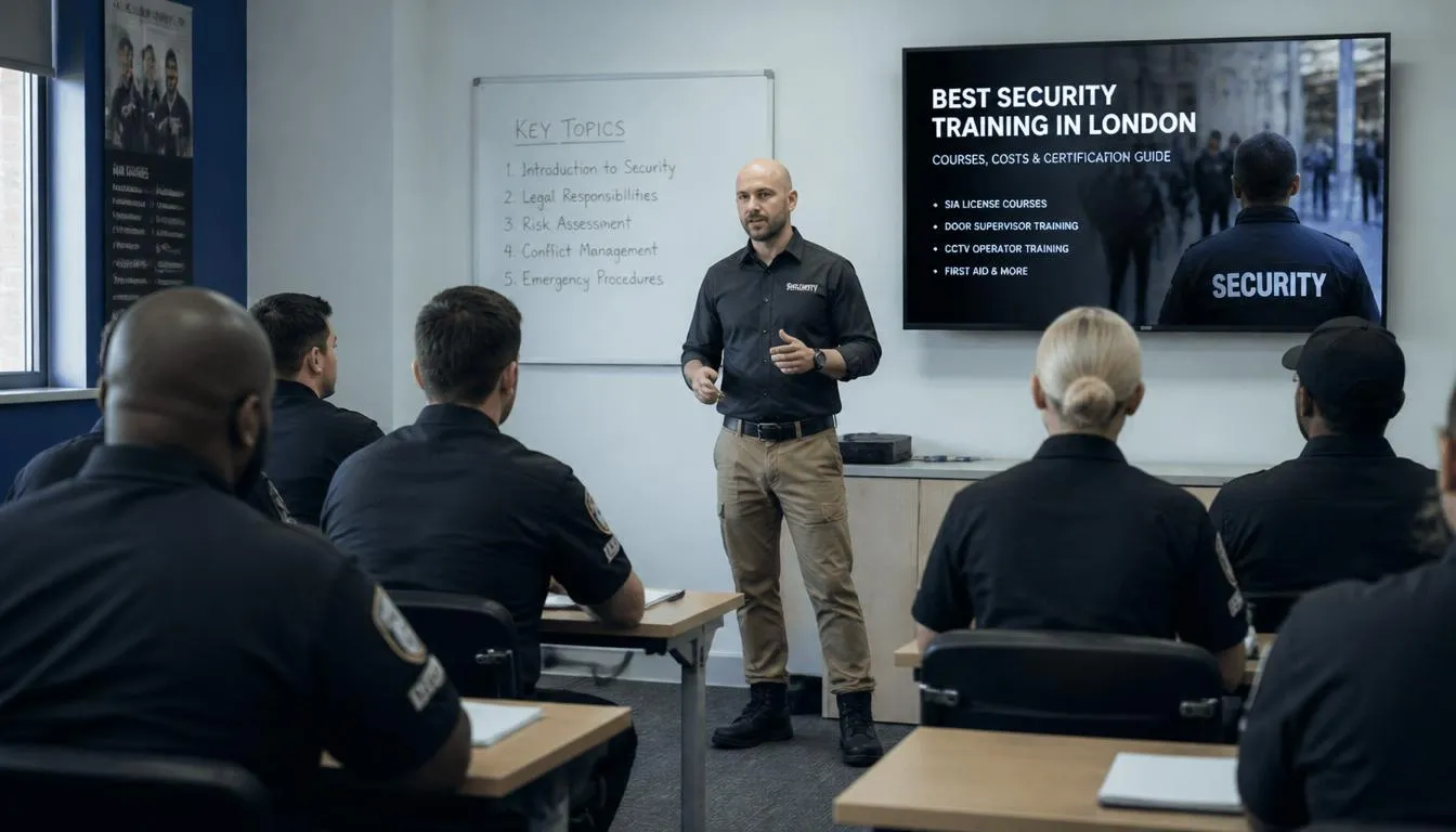 Best Security Training in London: Courses, Costs & Certification Guide