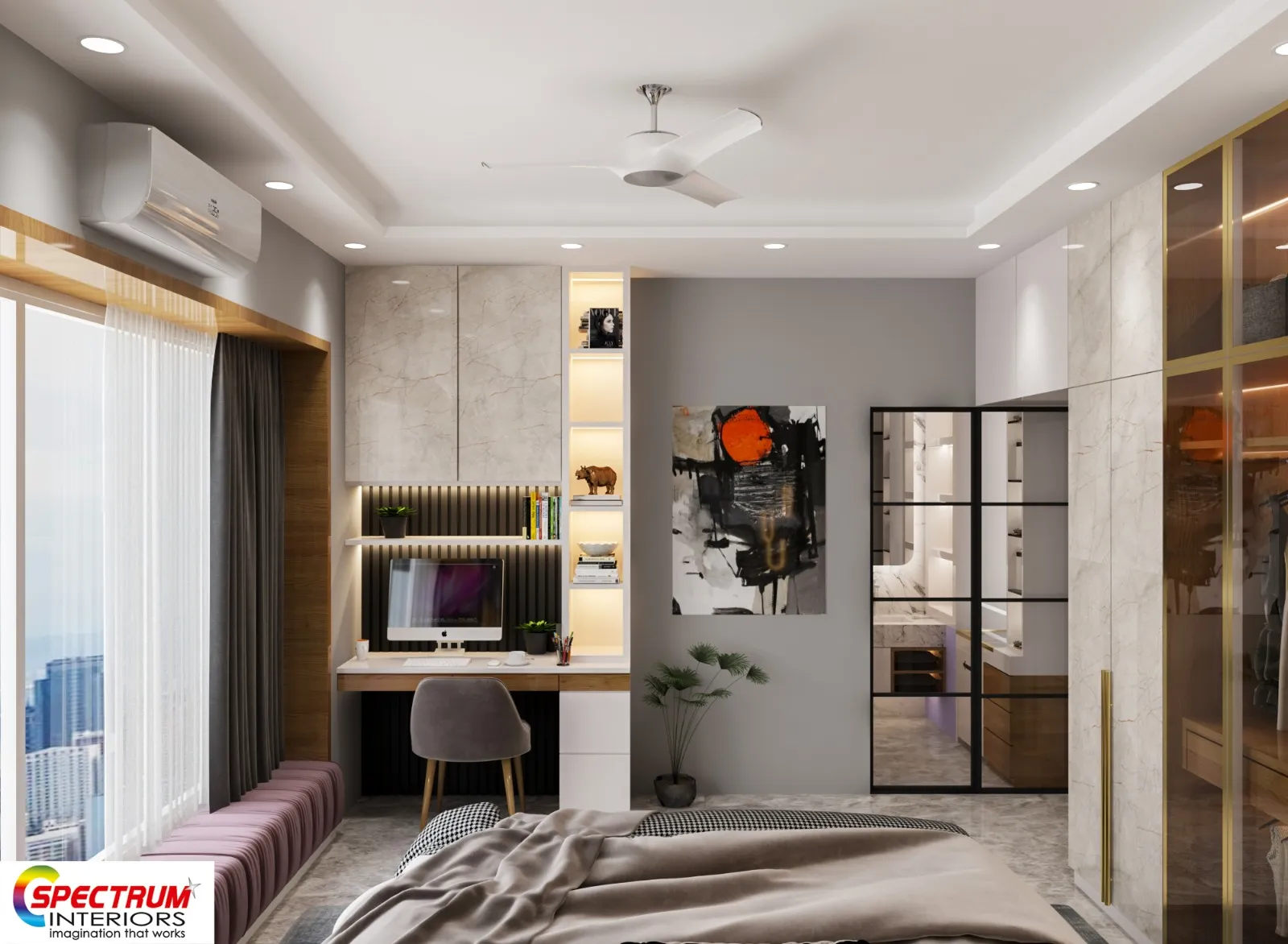 Eye-Catching 3D Wallpaper for Bedroom Walls Designs for an Elegant Look